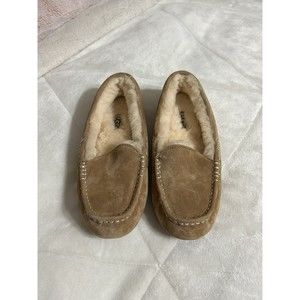 UGG® Ansley Water Resistant Suede Wool Lined Slippers